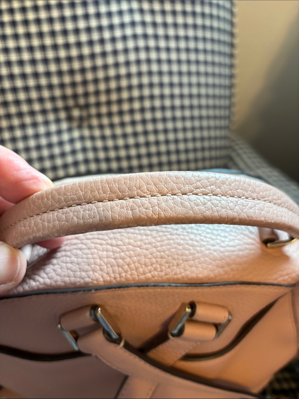 kate spade new York Polly  Pebbled pink Leather Backpack - Picture 6 of 14